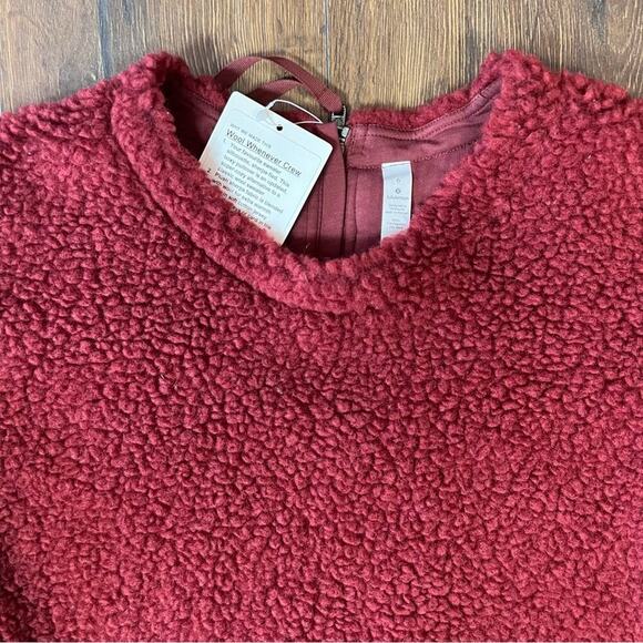 🆕 Lululemon Wool Whenever Crew Savannah SZ 6 - Picture 4 of 8